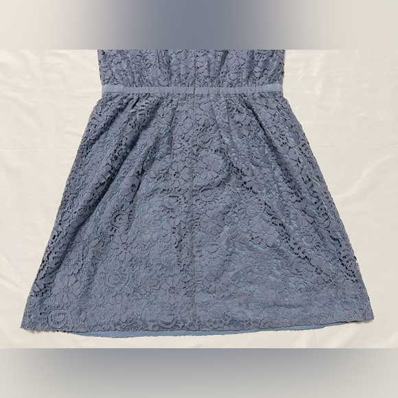 NWOT Madewell Lace Flutter Sleeve Mini Dress - Picture 10 of 15